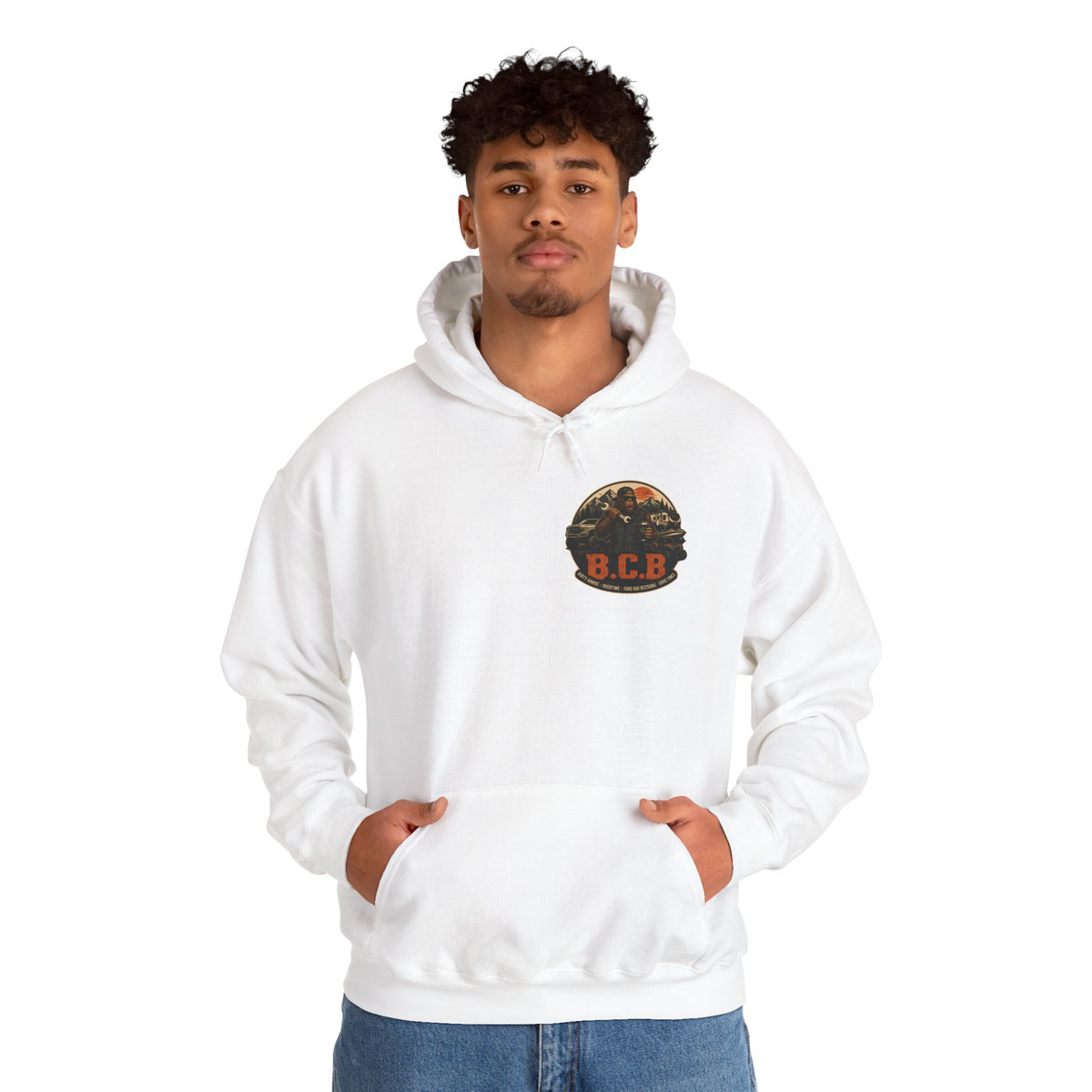 Blue Collar Boujee Trades Man Hardworking Hoodie