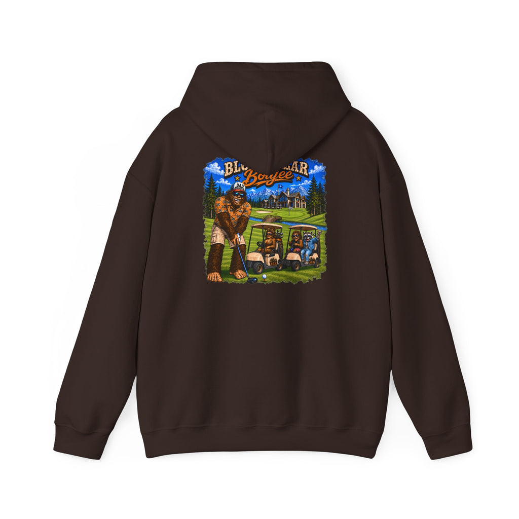 Bigfoot Golfer hoodie | Graphic Hoodie, Sasquatch Golf Course Design