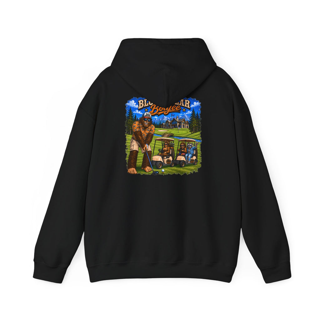Bigfoot Golfer hoodie | Graphic Hoodie, Sasquatch Golf Course Design