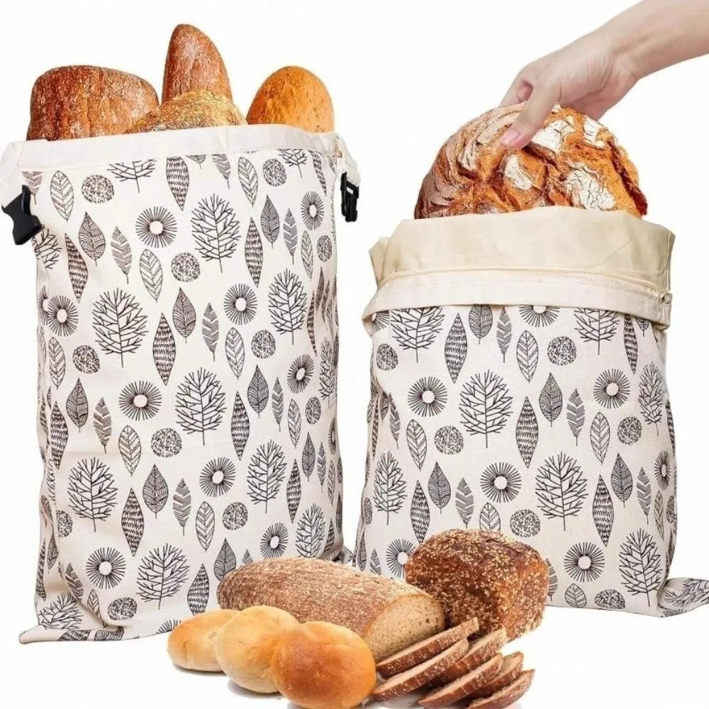 Reusable Beeswax Bread Bag