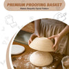 Sourdough Bread Proofing Basket Set