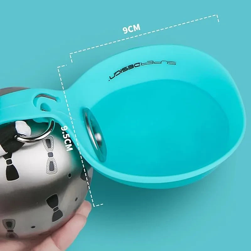 Portable Stainless Steel Dog Water Bottle