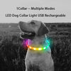 USB Rechargeable LED Dog Collar