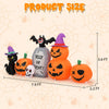 8ft Inflatable Halloween Pumpkin Cat Yard Decor