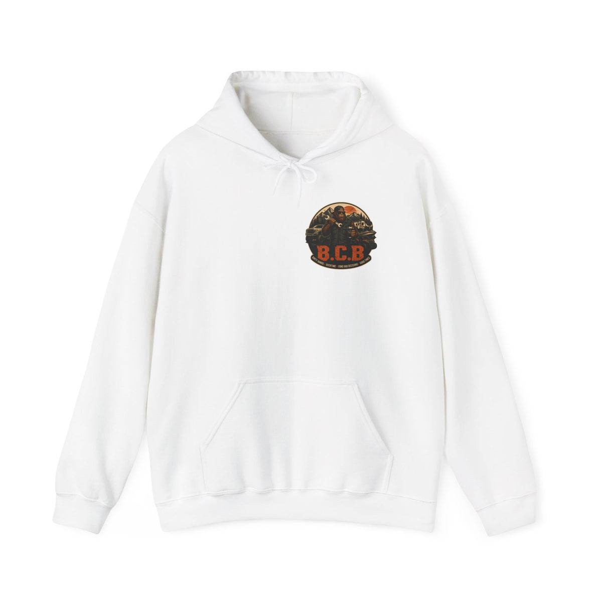 Blue Collar Boujee Trades Man Hardworking Hoodie