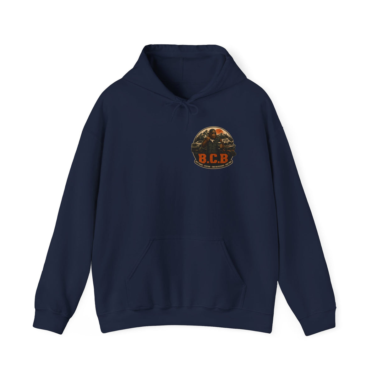 Blue Collar Boujee Trades Man Hardworking Hoodie