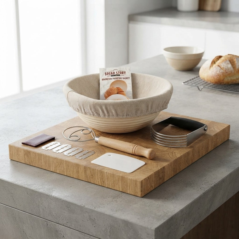 Sourdough Bread Proofing Basket Set