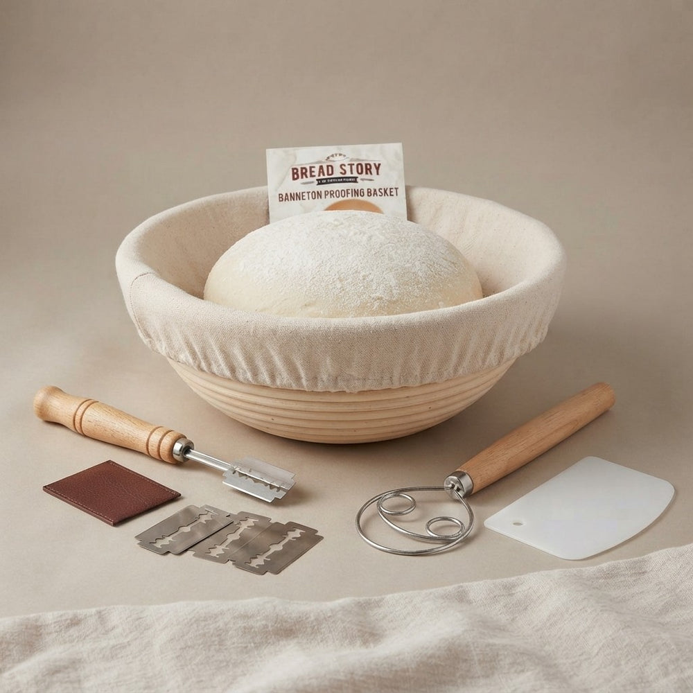 Sourdough Bread Proofing Basket Set