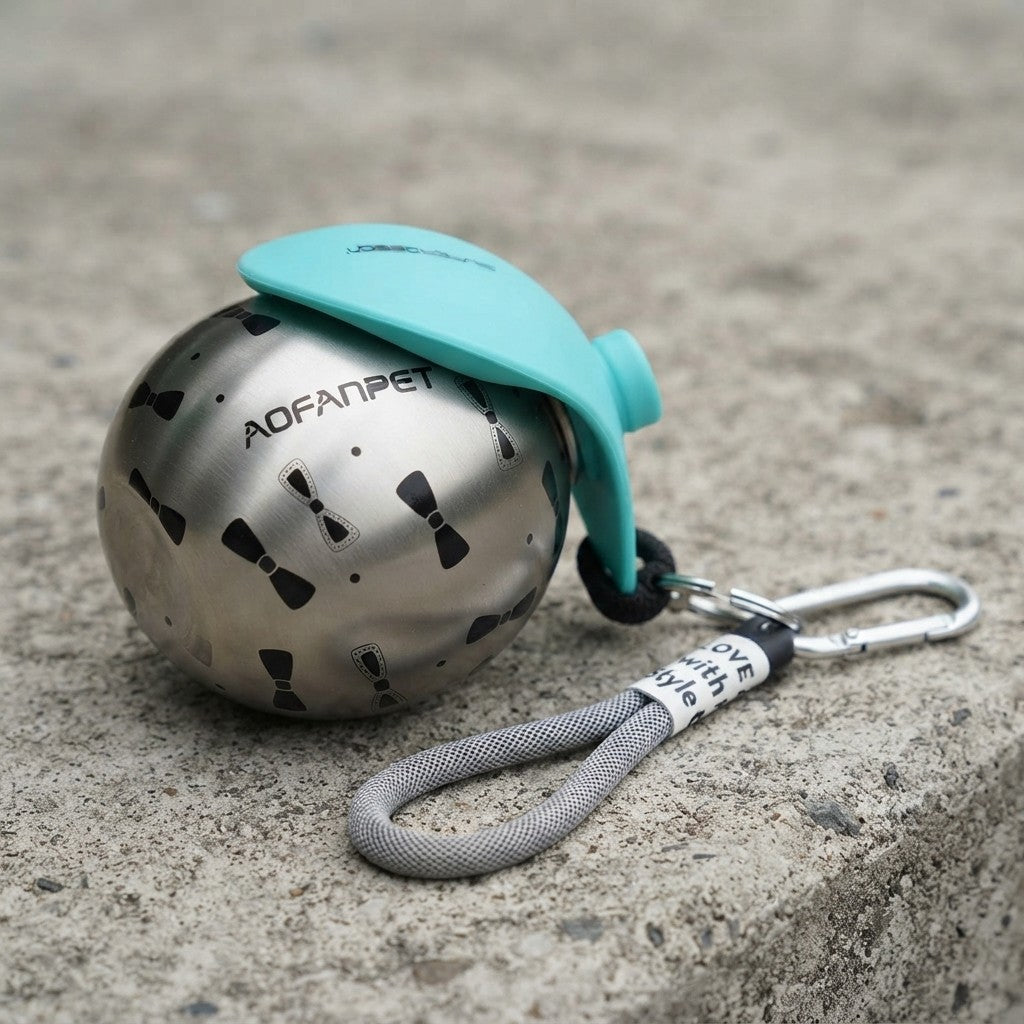 Portable Stainless Steel Dog Water Bottle