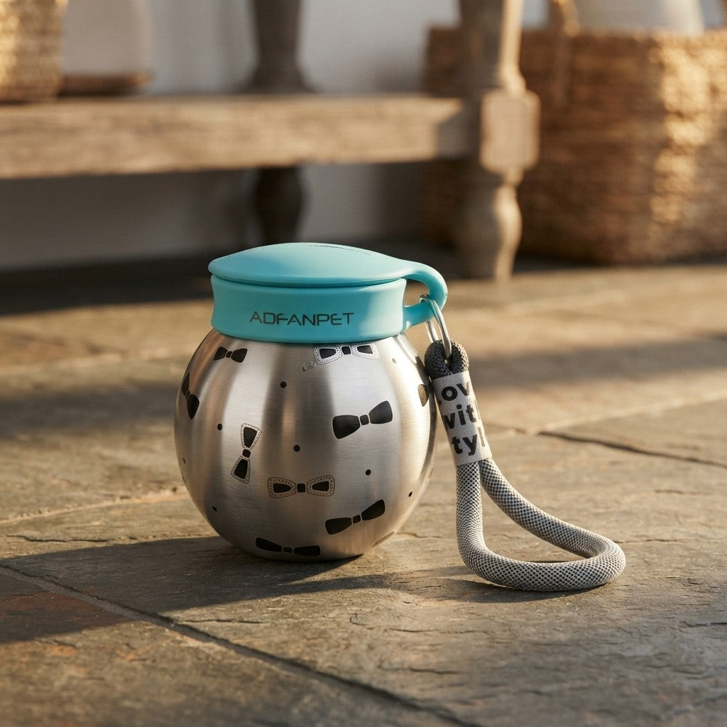 Portable Stainless Steel Dog Water Bottle